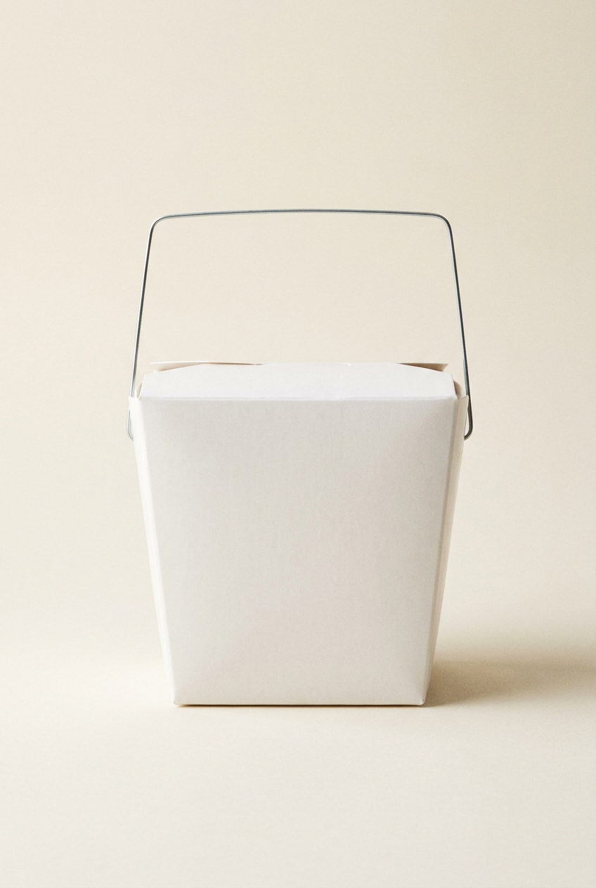 White Food Pail 26oz (ct:400pcs)