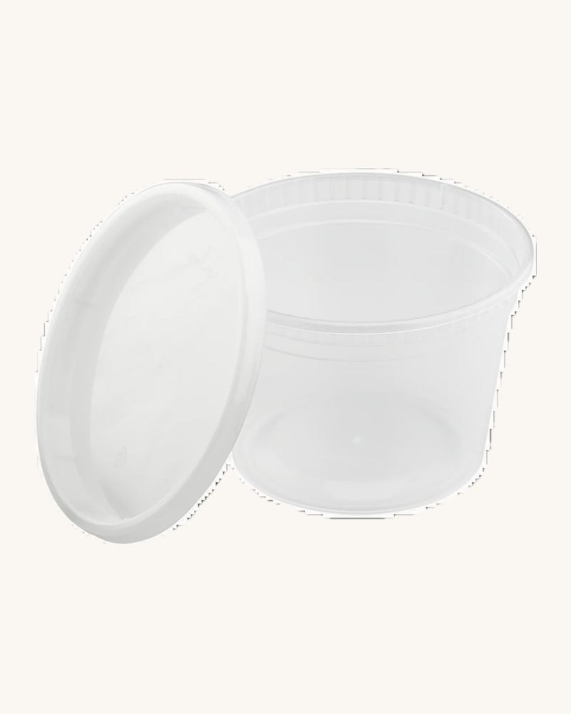 Soup cups w/ LID 16oz (ct: 240pcs)