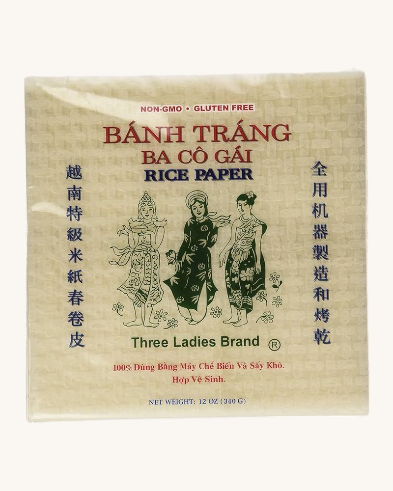 Rice Paper SQUARE 28cm (3 Ladies) 44x12oz