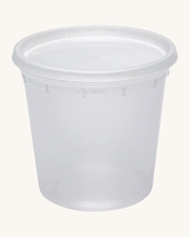 Soup cups w/ LID 32oz (ct:240pcs)
