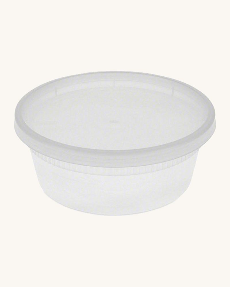 Soup cup w/ LID 8oz (ct:240pcs)