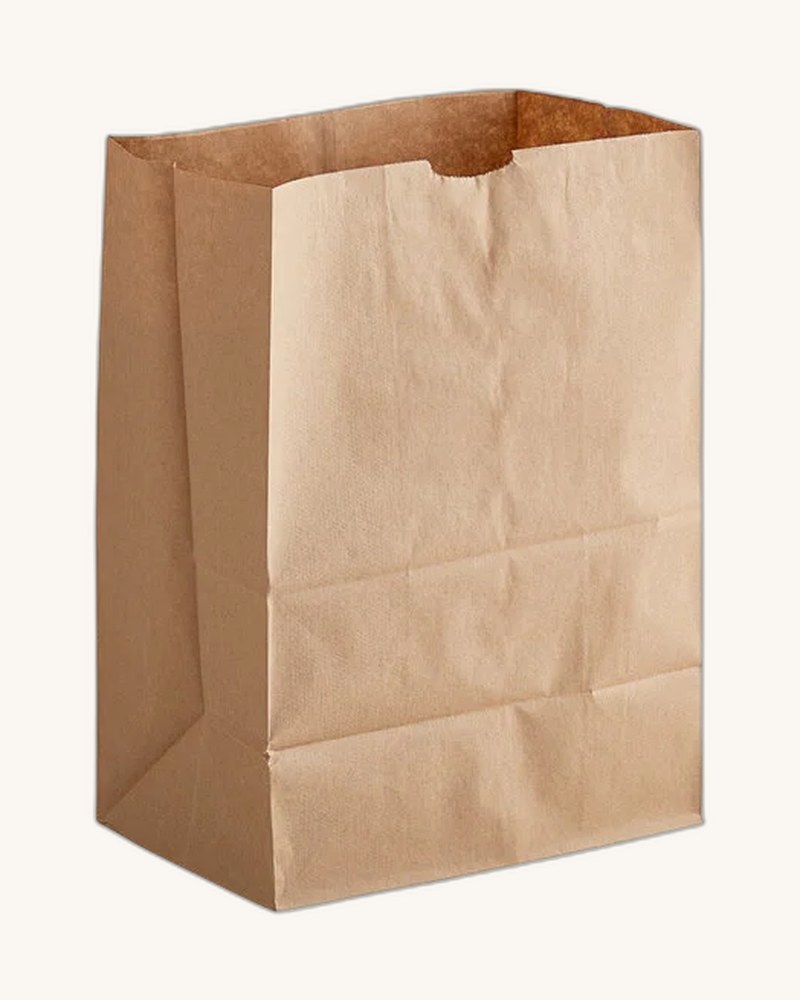 1/8 Kraft Paper Bag (ct:500pcs)