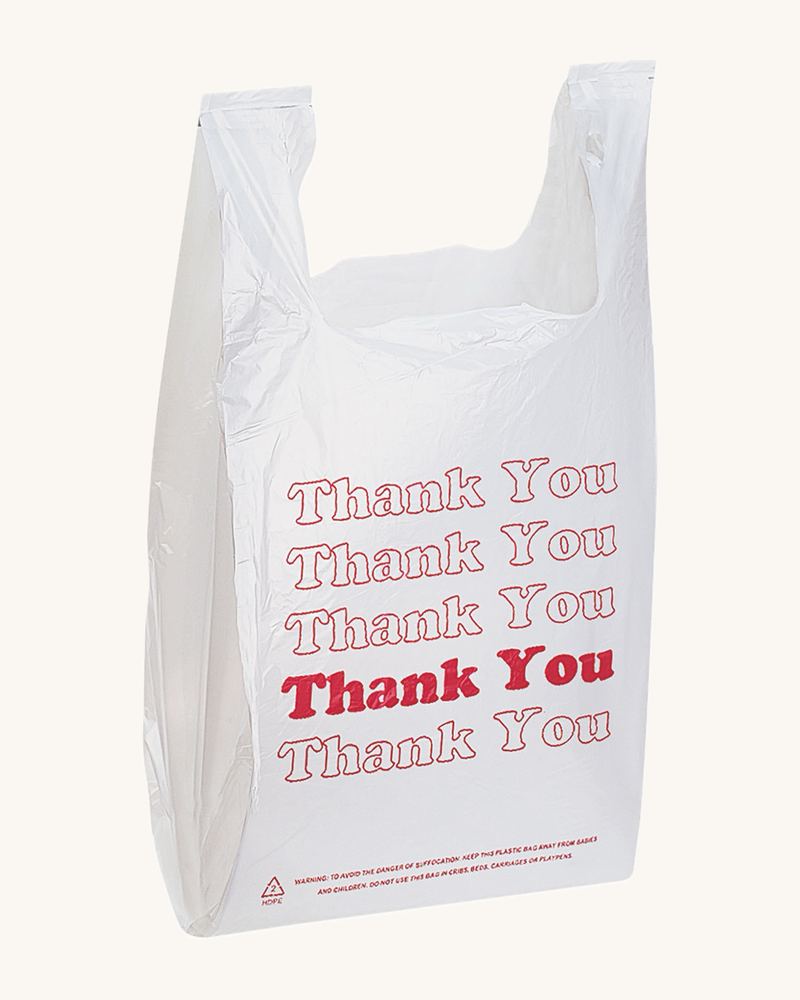 Large Reusable Bags LDPE (ct:300pcs)