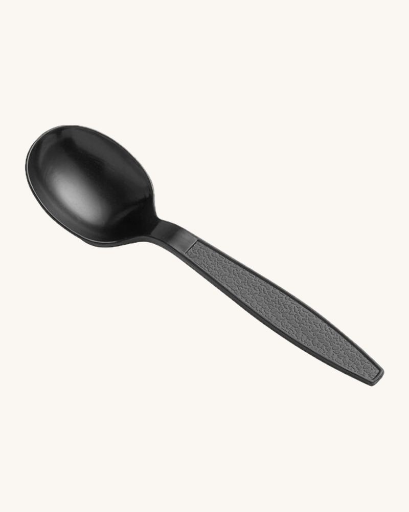 Med weight plastic soup spoons (ct:1000pcs)