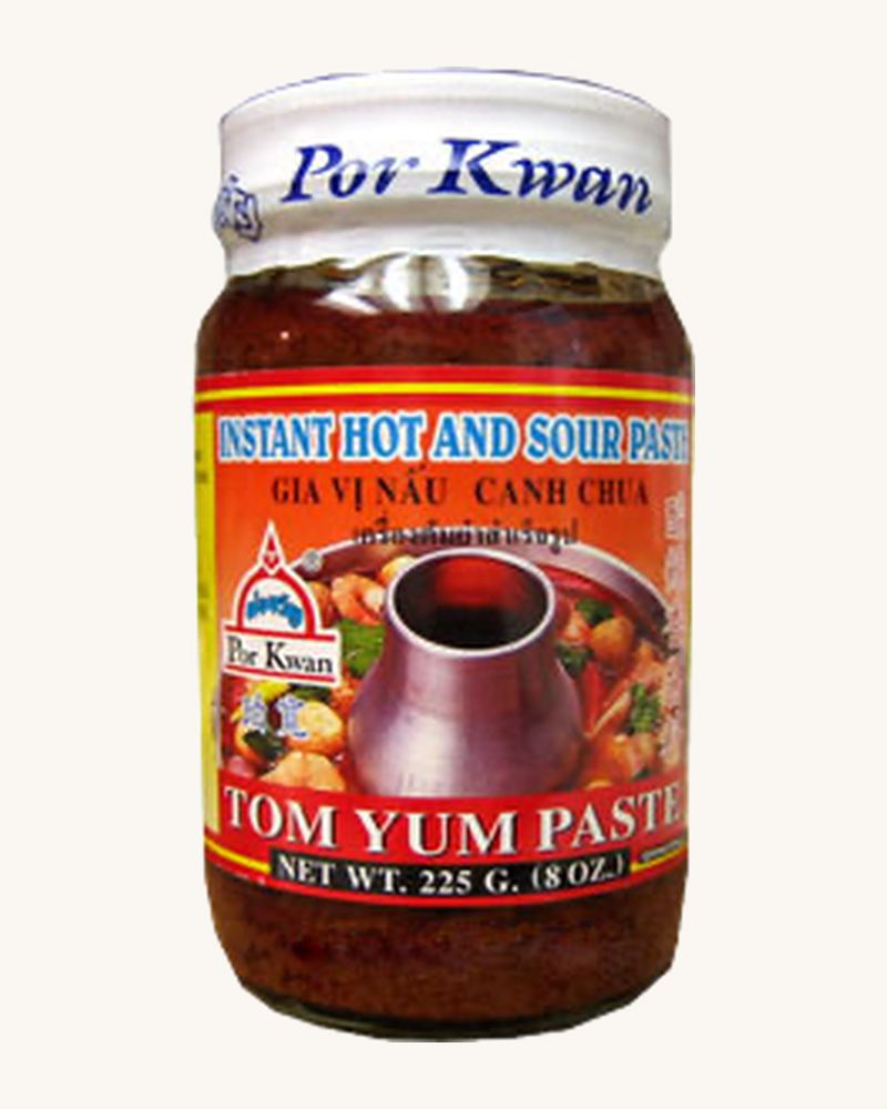 Tom Yum Soup Paste (Por Kwan) 24 x 16oz