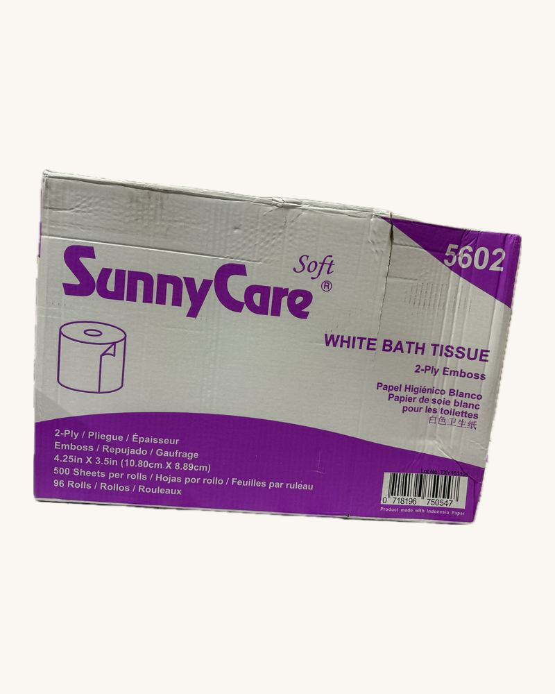 Premium White Bath Tissues (ct:96 rolls)