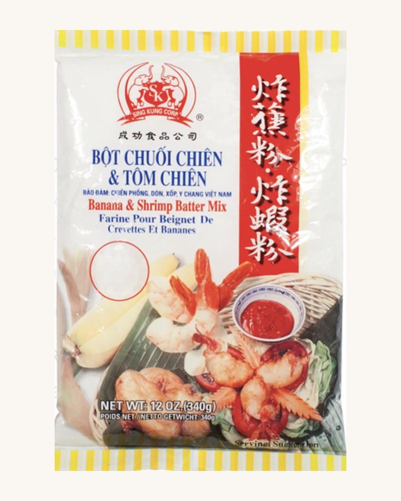 Sing Kung Banana and Shrimp Batter Mix 45x12oz