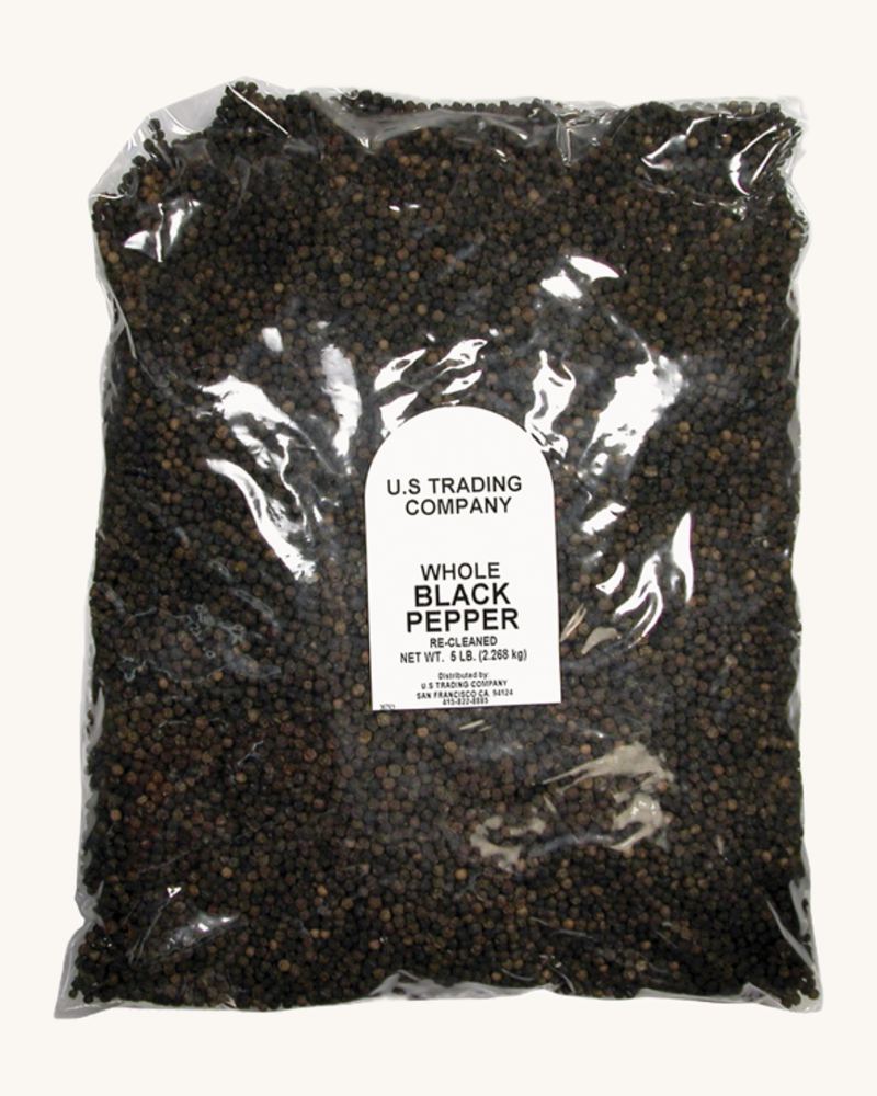 Whole Black Pepper 5lbs